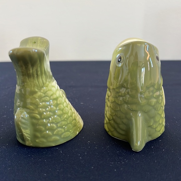 Vintage Bass Fish Salt & Pepper Shakers and Fishing Coffee Mug - Picture 5 of 15